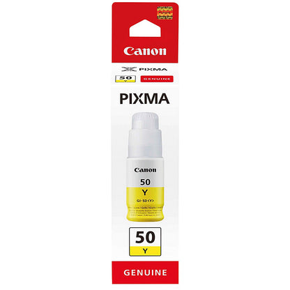 Canon GI-50Y Ink Cartridge Yellow 3405C001