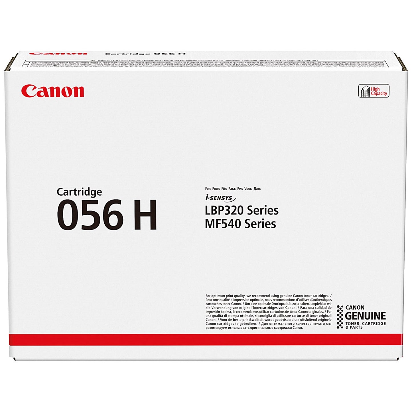 Canon 056H Toner Cartridge High Yield Black 3008C002