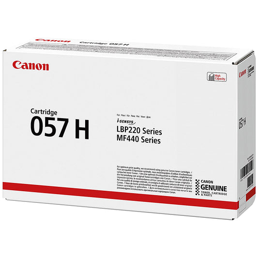 Canon 057H Toner Cartridge High Yield Black 3010C002