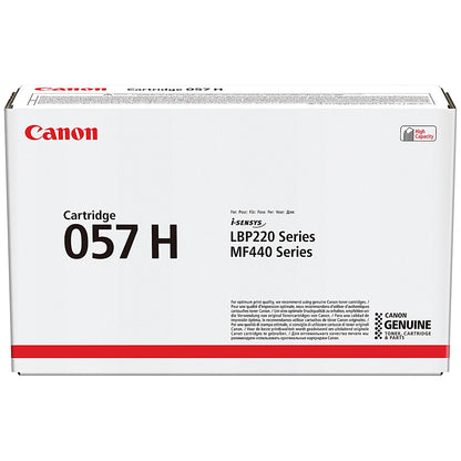 Canon 057H Toner Cartridge High Yield Black 3010C002