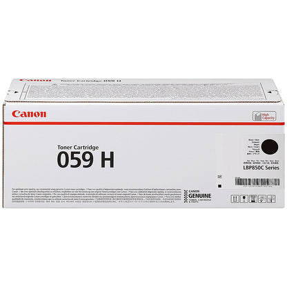 Canon 059H Toner Cartridge High Yield Black 3627C001