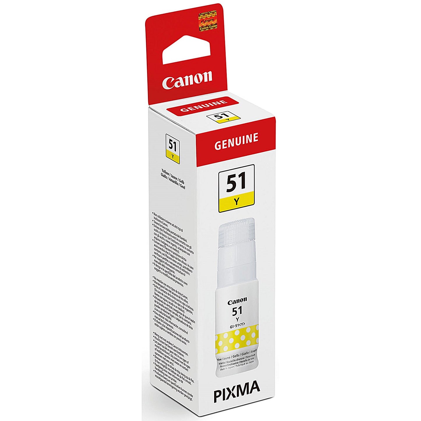 Canon GI-51Y Ink Bottle Yellow 4548C001
