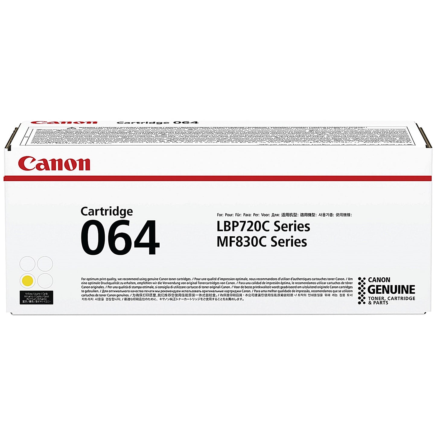 Canon 064Y Toner Cartridge Yellow 4931C001