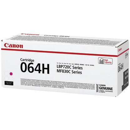 Canon 064H Toner Cartridge High Yield Magenta 4934C001