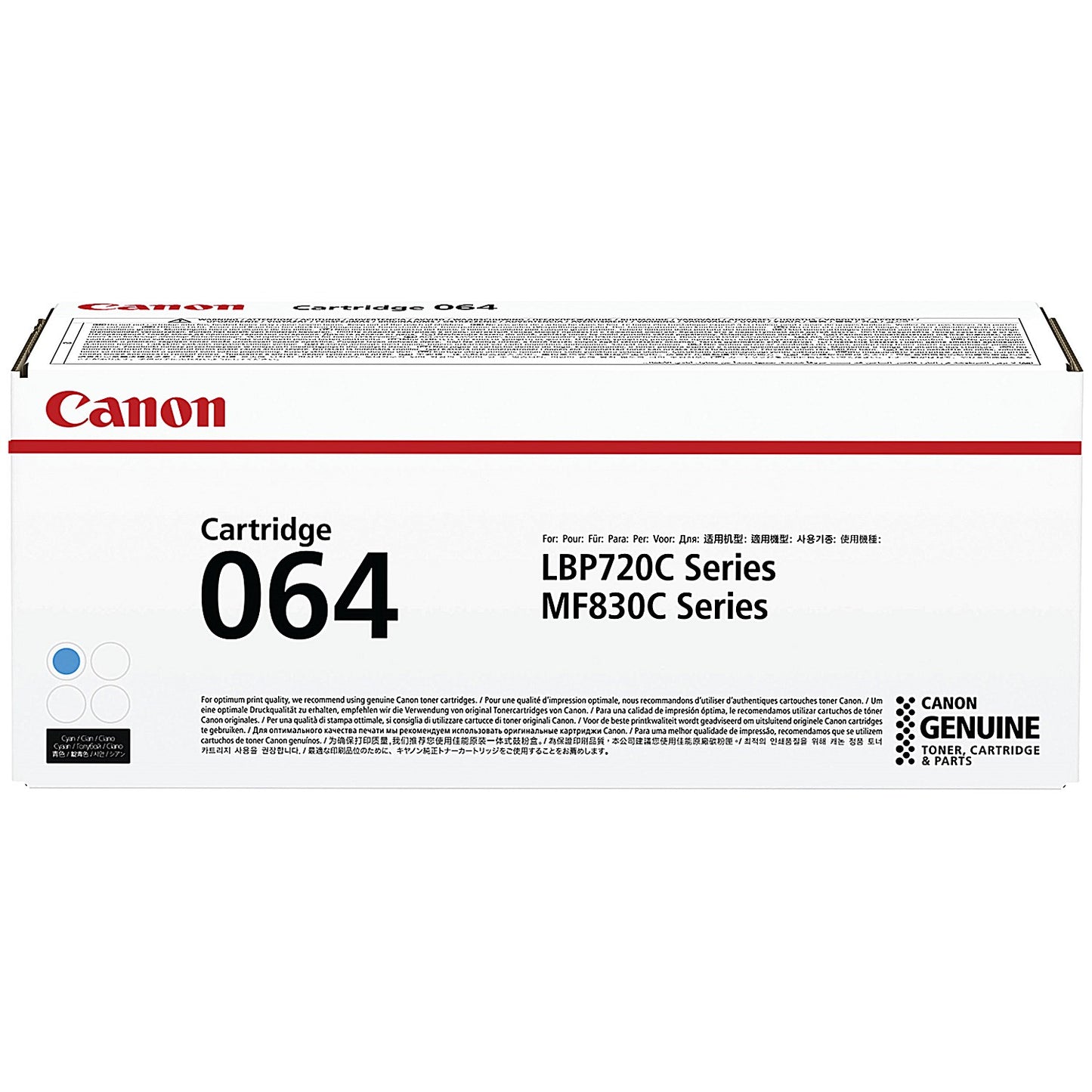 Canon 064C Toner Cartridge Cyan 4935C001