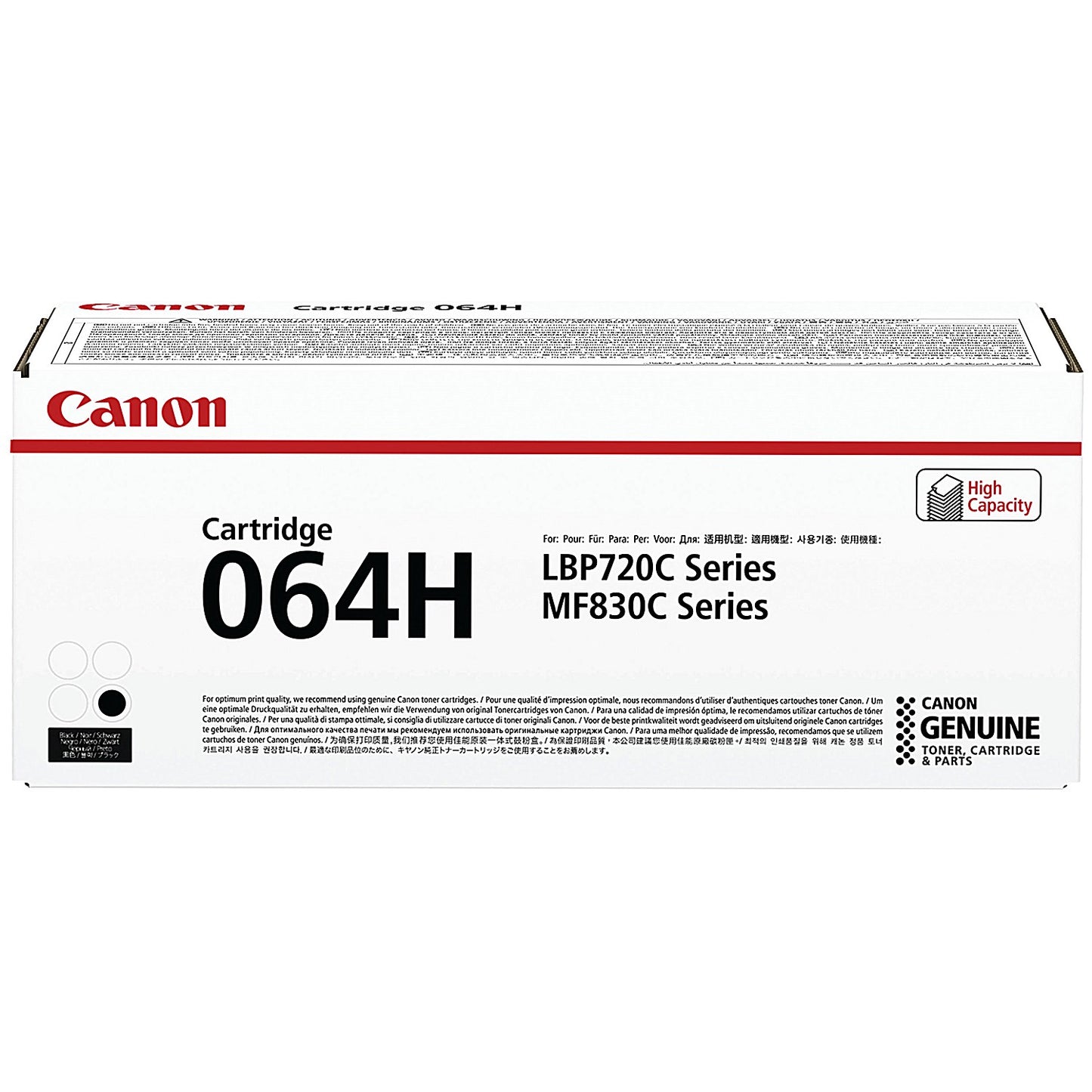 Canon 064H Toner Cartridge High Yield Black 4938C001