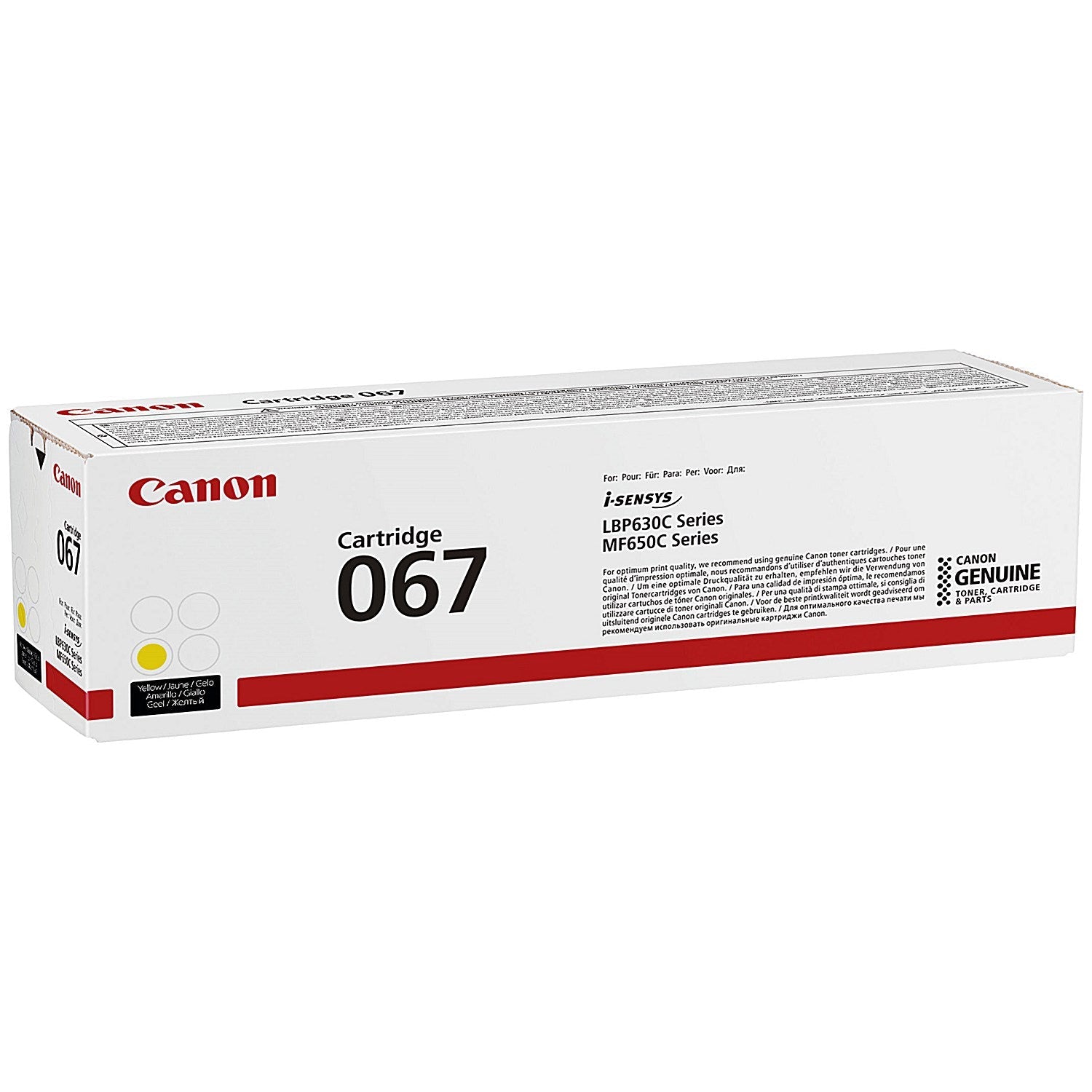 Canon 067Y Toner Cartridge Yellow 5099C002 Easy2Order : CO18743