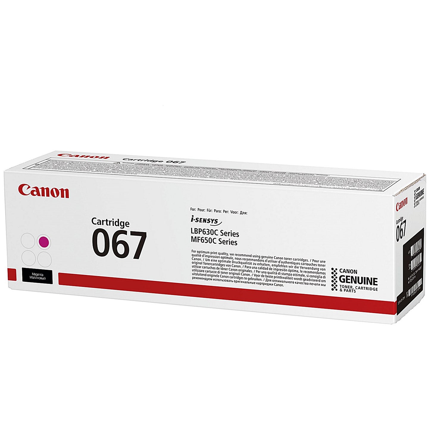 Canon 067M Toner Cartridge Magenta 5100C002
