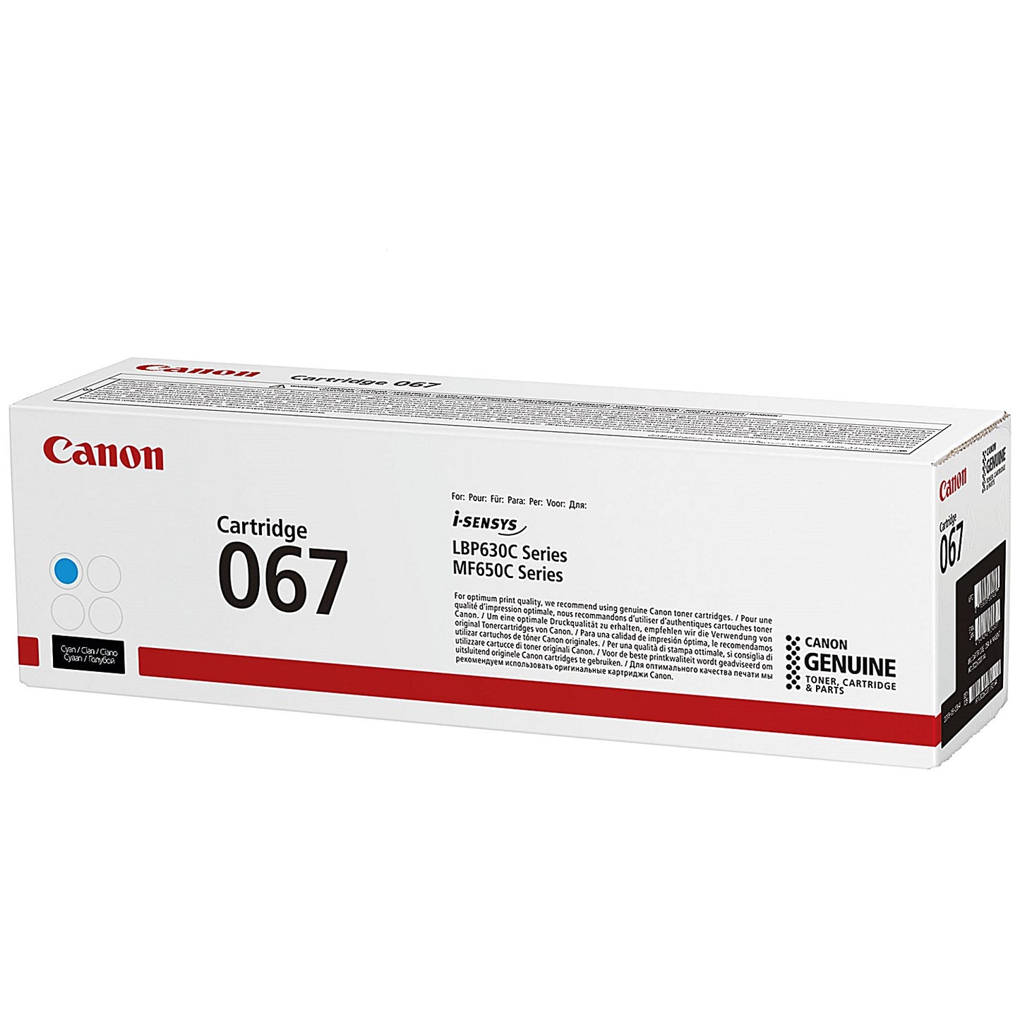 Canon 067C Toner Cartridge Cyan 5101C002