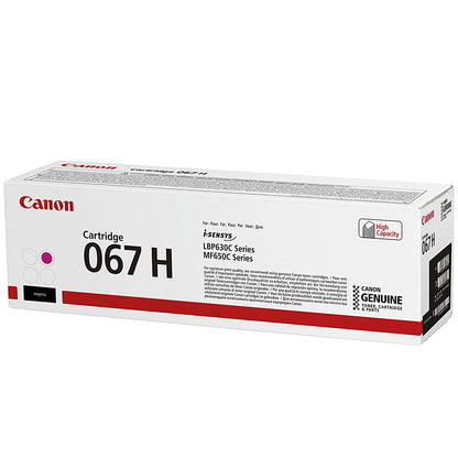 Canon 067H Toner Cartridge High Yield Magenta 5104C002