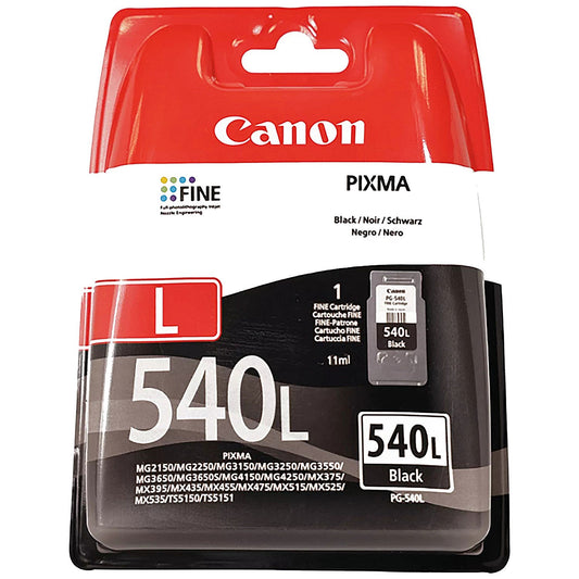 Canon PG-540L Ink Cartridge Black 5224B001
