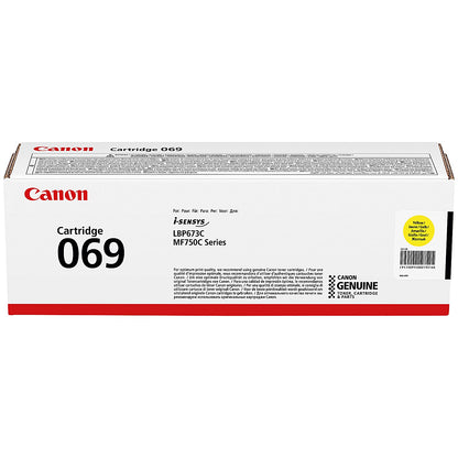 Canon 069Y Toner Cartridge Yellow 5091C002