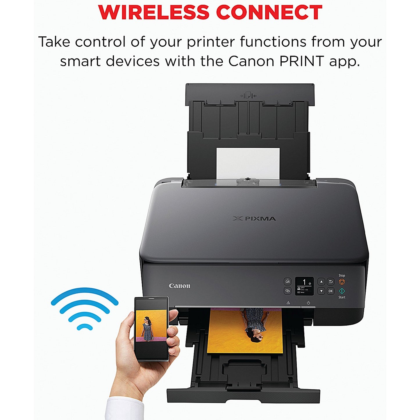 Canon Pixma TS5350i A4 Wireless Multifunction Colour Inkjet Photo Printer, Black