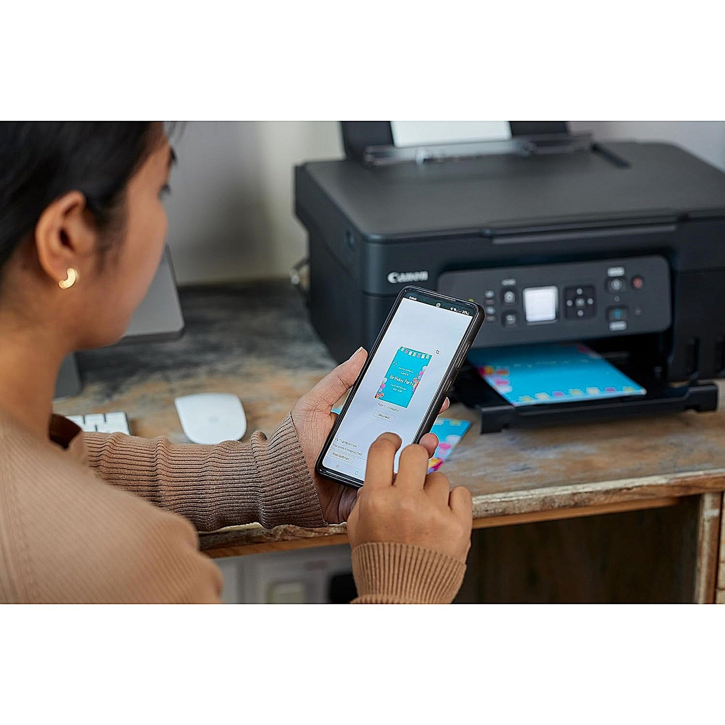 Canon Pixma G3570 A4 Wireless Multifunction Colour Inkjet Printer, Black