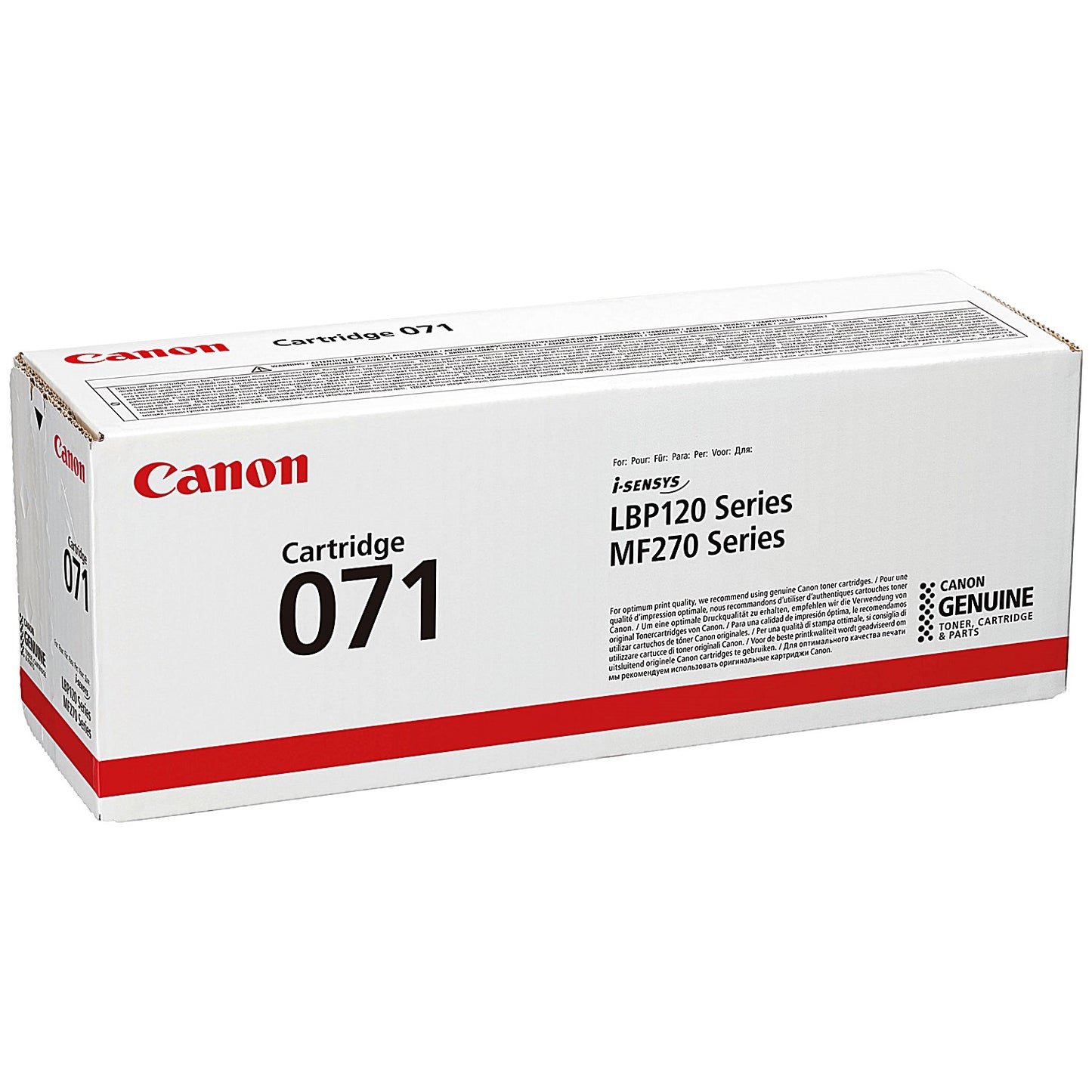 Canon 071 Toner Cartridge, Black