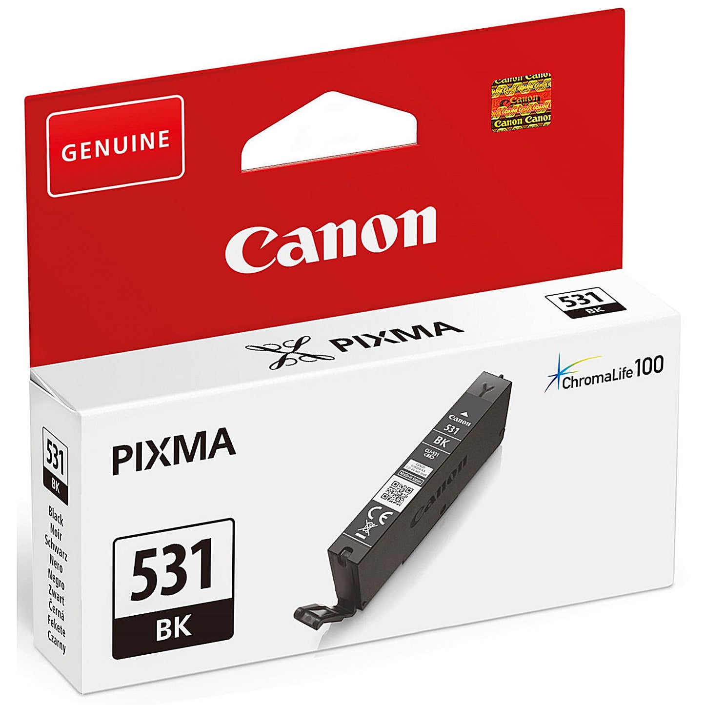 Canon CLI-531BK Ink Cartridge Black 6118C001