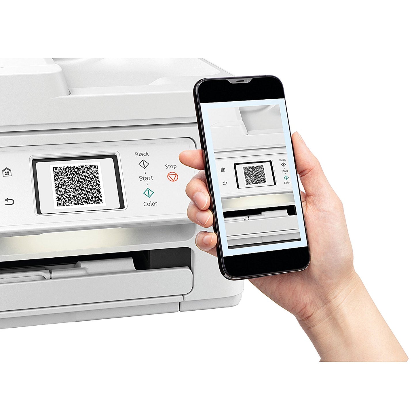 Canon Pixma TS7750I A4 Wireless Multifunctional Colour Inkjet Printer, White