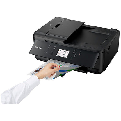 Canon Pixma TR7650 A4 Wireless All-in-One A4 Colour Inkjet Printer, Black