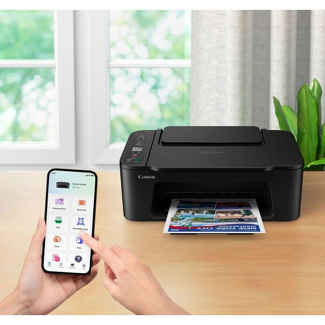 Canon PIXMA TS3750i A4 3-in-1 Wireless Colour Inkjet Printer, Black Easy2Order : CO23411