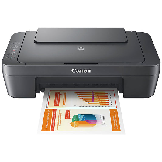 Canon Pixma MG2551S A4 Wired All-In-One Compact Colour Inkjet Printer, Black