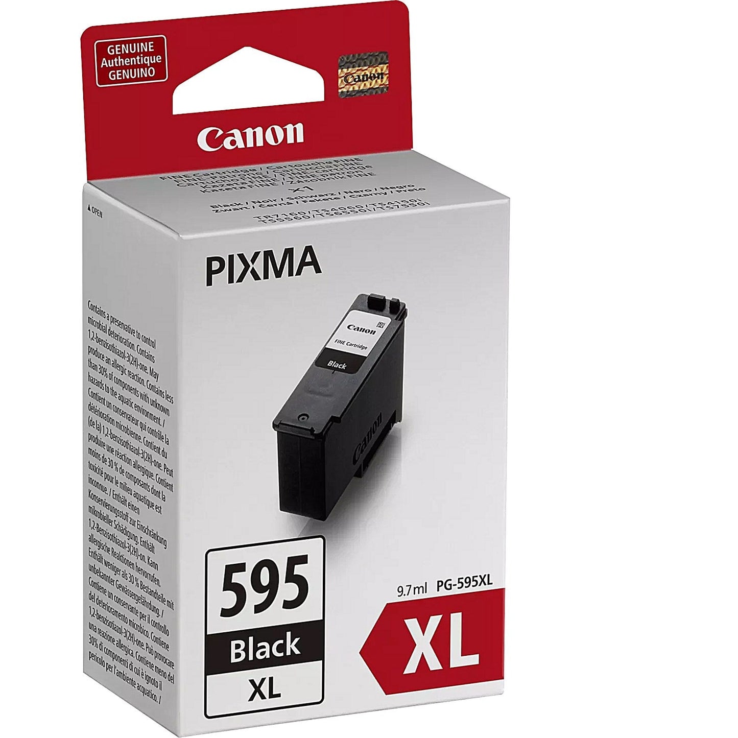 Canon PG-595XL Ink Cartridge Black 10ml 7170C001