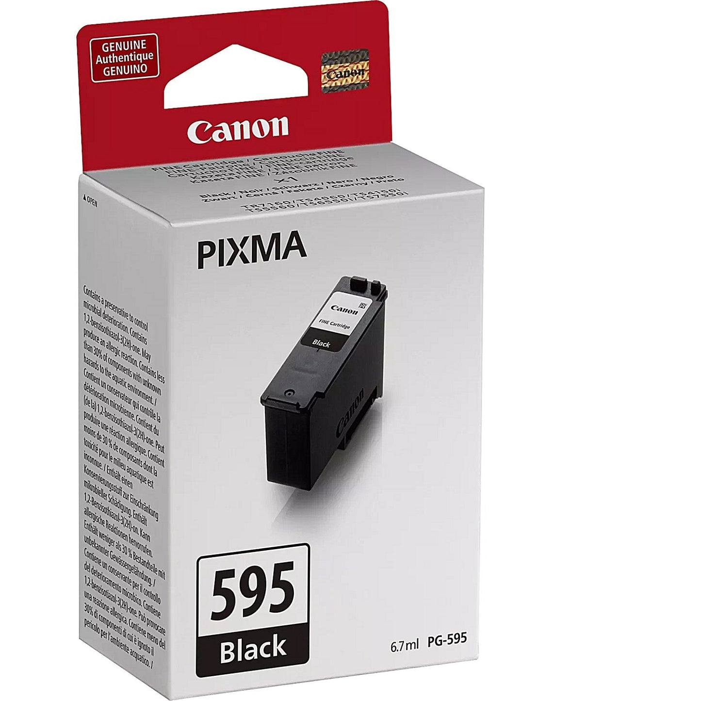 Canon PG-595 Ink Cartridge Black 6.7ml 7171C001