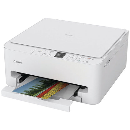 Canon Pixma TS6550i 3-in-1 Wireless Colour Inkjet Printer, White