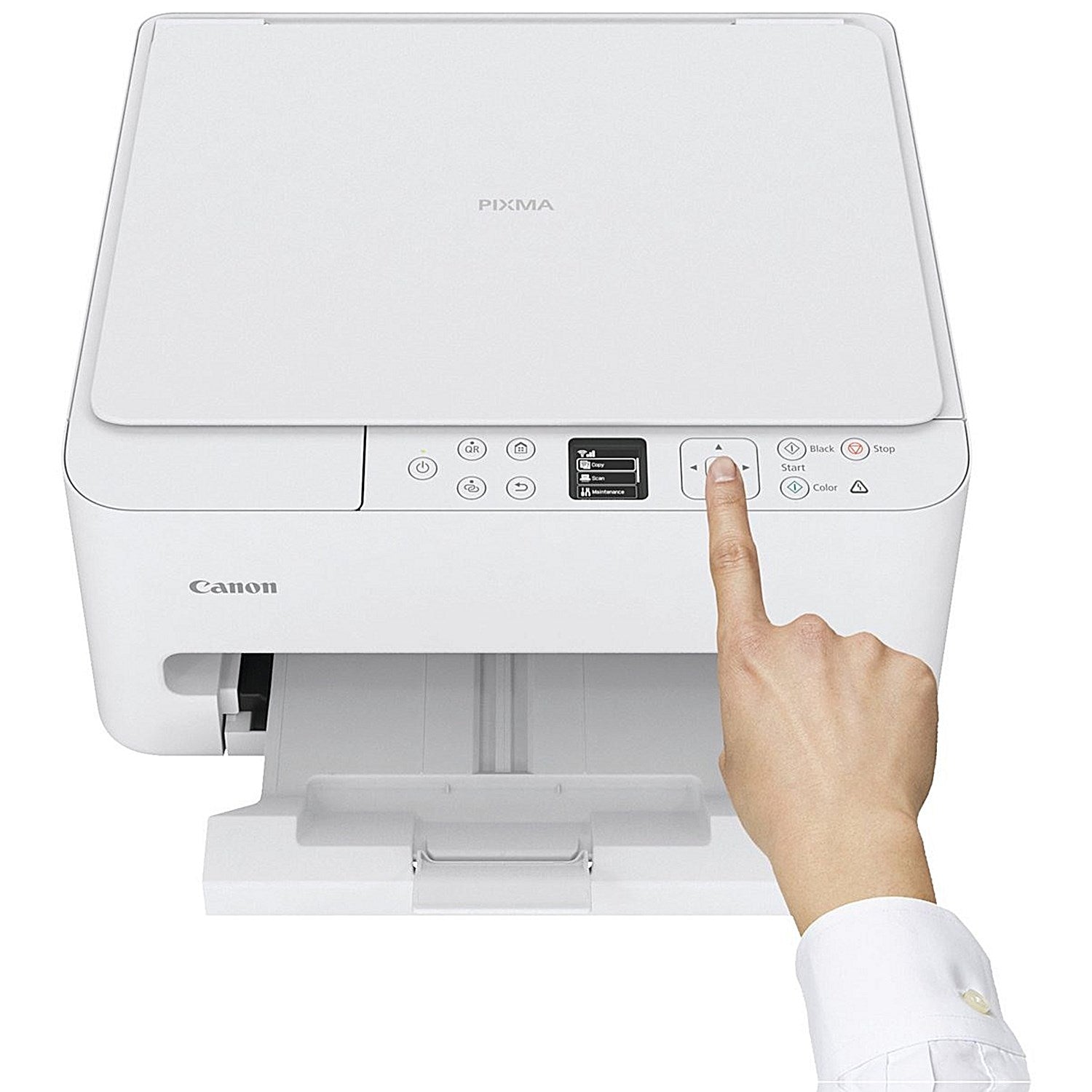 Canon Pixma TS6550i 3-in-1 Wireless Colour Inkjet Printer, White Easy2Order : CO25049