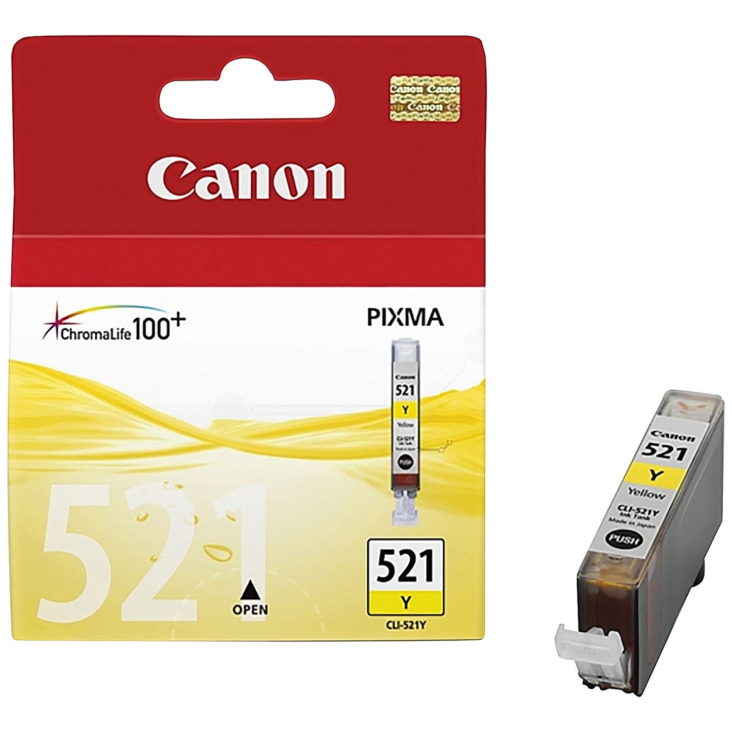 Canon CLI-521 Yellow Inkjet Cartridge