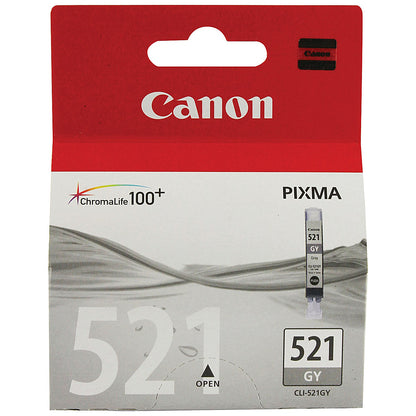 Canon CLI-521 Grey Inkjet Cartridge