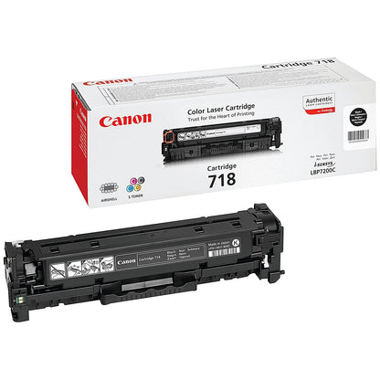 Canon 718 Black Laser Toner Cartridge