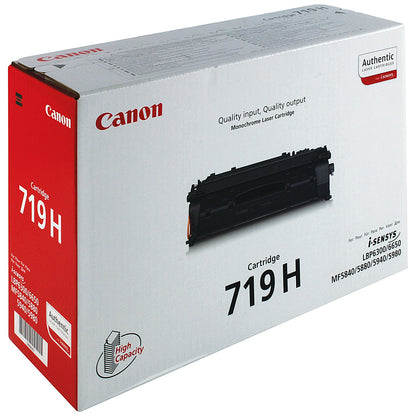 Canon 719H Black High Yield Laser Toner Cartridge