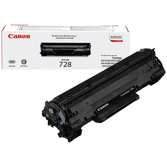 Canon 728 Black Laser Toner Cartridge