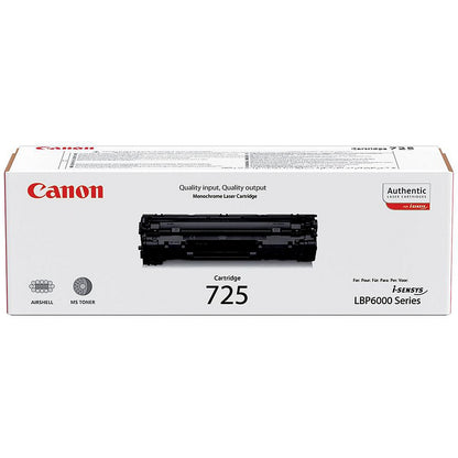 Canon 725 Black Laser Toner Cartridge