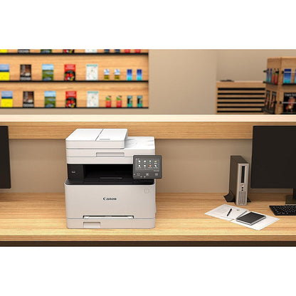 Canon i-Sensys MF651Cw A4 Wireless Multifunction Colour Laser Printer, White Easy2Order : CO67030