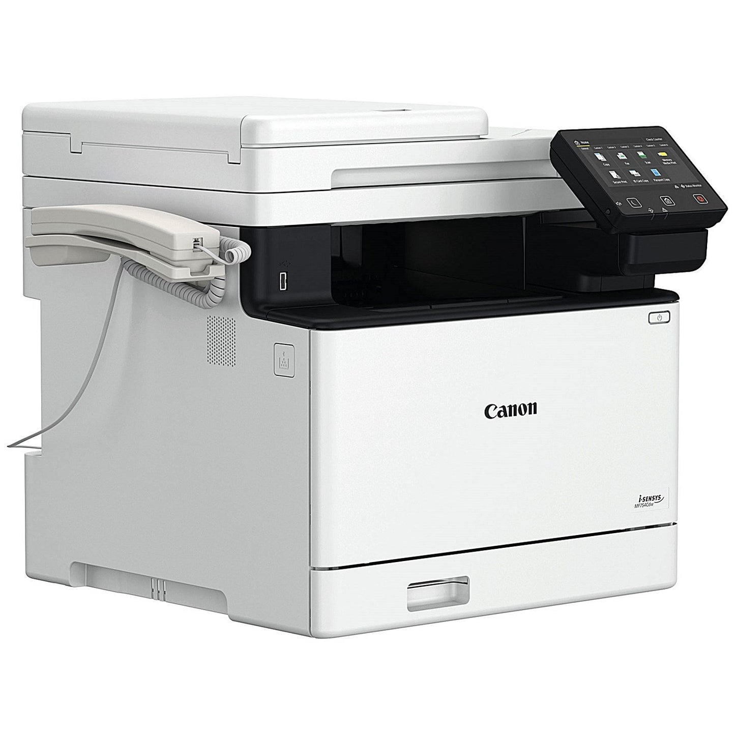 Canon i-Sensys MF754Cdw A4 Wireless Multifunction Colour Laser Printer, White
