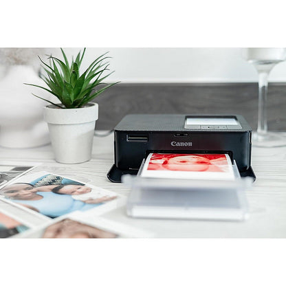 Canon Selphy CP1500 100 x148mm Compact Colour Photo Printer, Black Easy2Order : CO67158