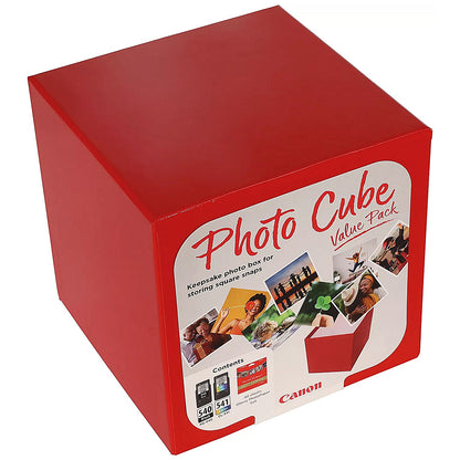 Canon Photo Cube, PG-540/CL-541 Ink Cartridges and 5x5inch Glossy II Photo Paper