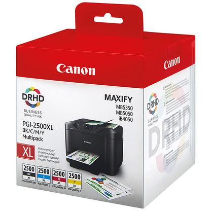 Canon PGI-2500XL Ink Cartridges High Yield CMYK Multipack 9254B010
