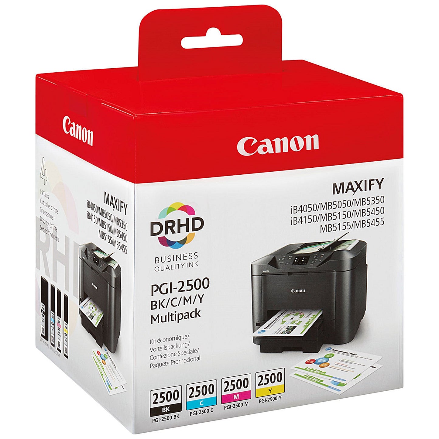 Canon PGI-2500 Ink Cartridges CMYK Multipack 9290B006