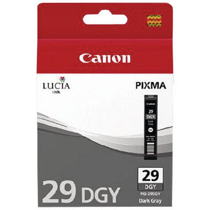 Canon Photo PGI-29 PIXMA PRO-1 Dark Grey Ink Cartridge 4869B001