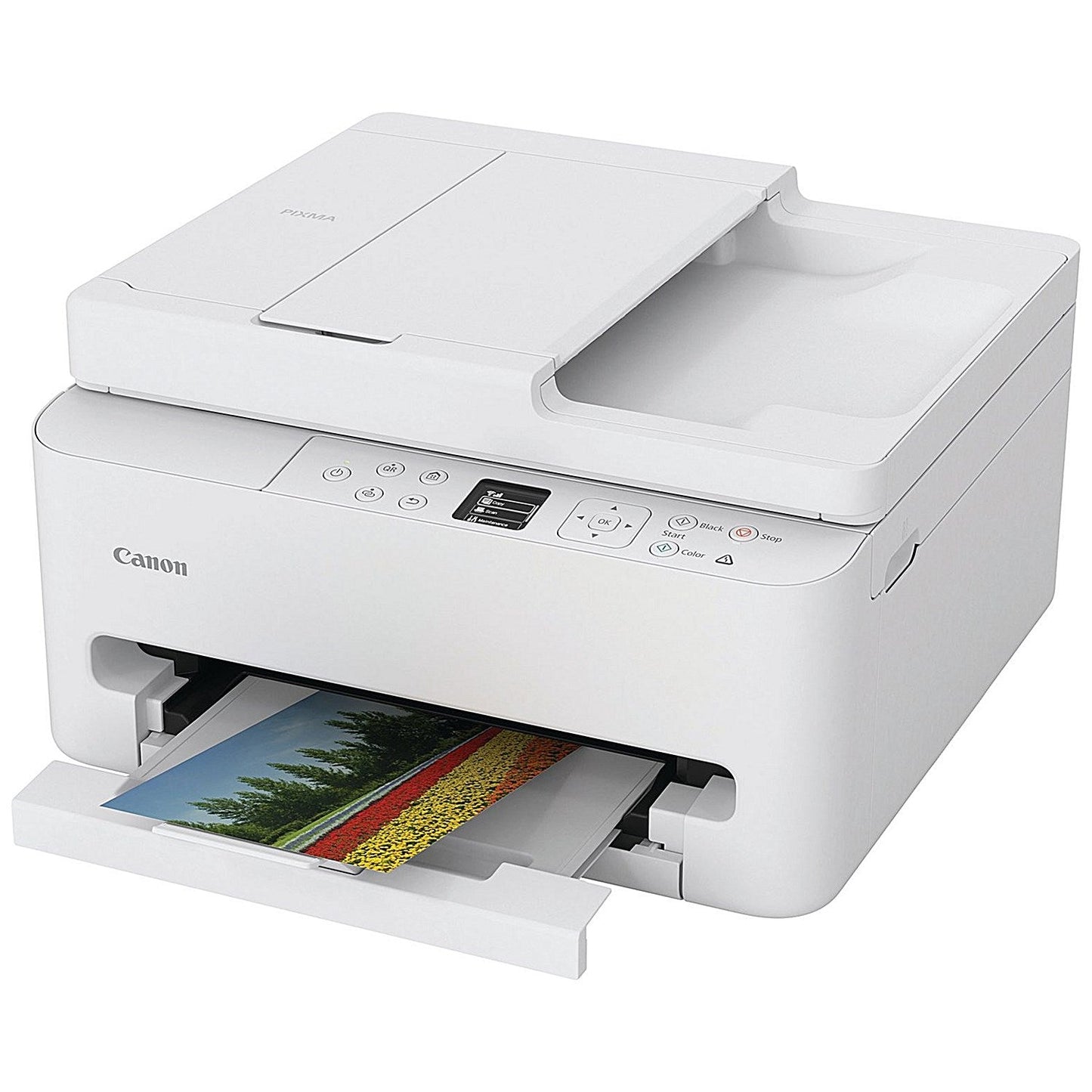 Canon Pixma TS7550i 3-in-1 Wireless Colour Inkjet Printer, White