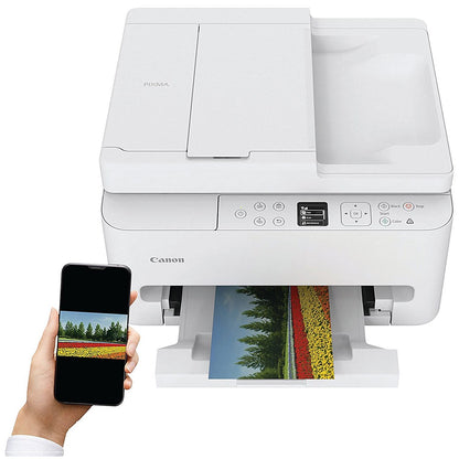 Canon Pixma TS7550i 3-in-1 Wireless Colour Inkjet Printer, White Easy2Order : CO69397