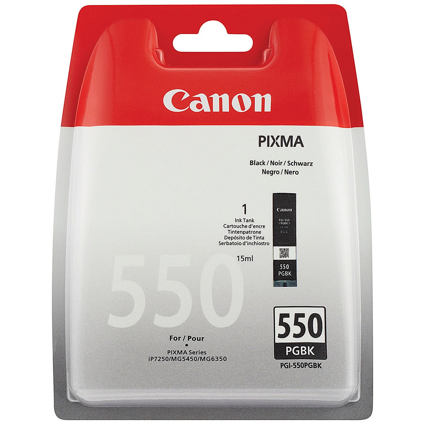 Canon PGI-550 Pigment Black Inkjet Cartridge
