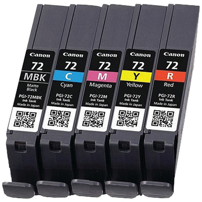 Canon PGI-72 Ink Cartridges PBK/GY/PM/PC/CO Multipack 6403B007
