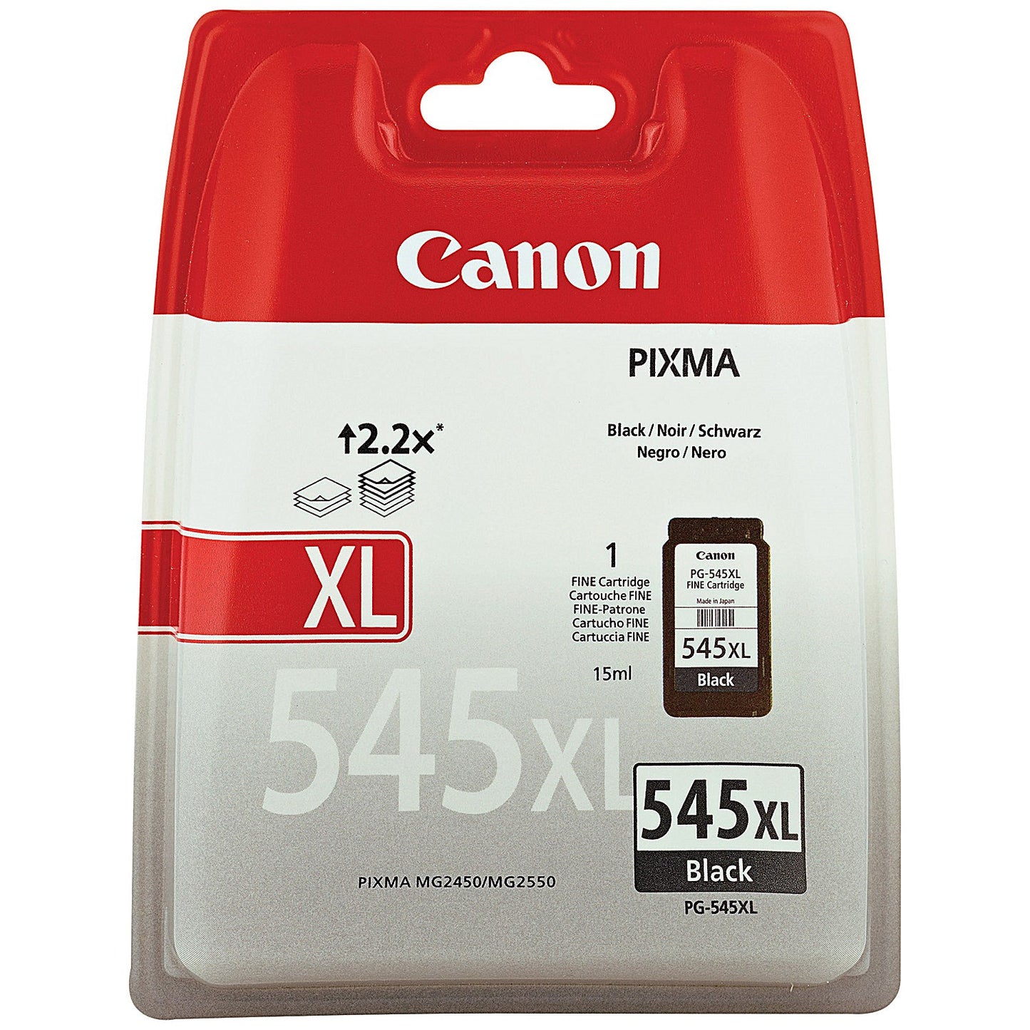 Canon PGI-545XL Black High Yield Inkjet Cartridge