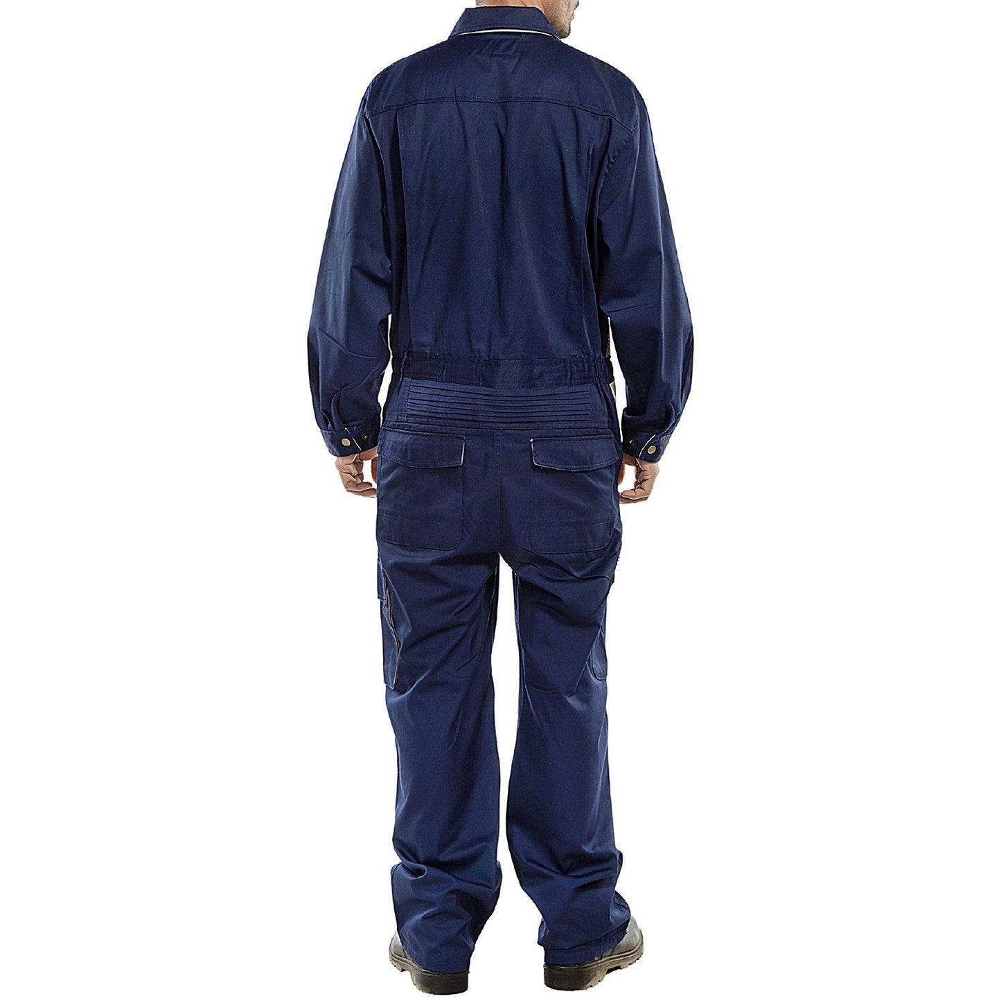 Beeswift Premium Boilersuit, Navy Blue, 52 Inch Chest Easy2Order : CPCN52