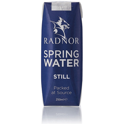Radnor Hills Still Water, Tetra Pak Cartons, 250ml, Pack of 24