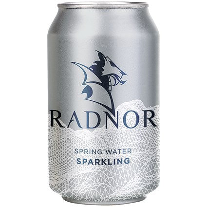 Radnor Hills Sparkling Water, Cans, 330ml, Pack of 24