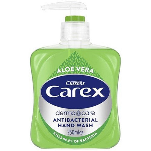 Carex Aloe Vera Antibacterial Hand Wash, 250ml, Pack of 6